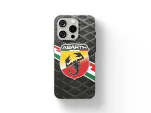 Fiat Abarth Coque de Téléphone Look Standard Minimaliste